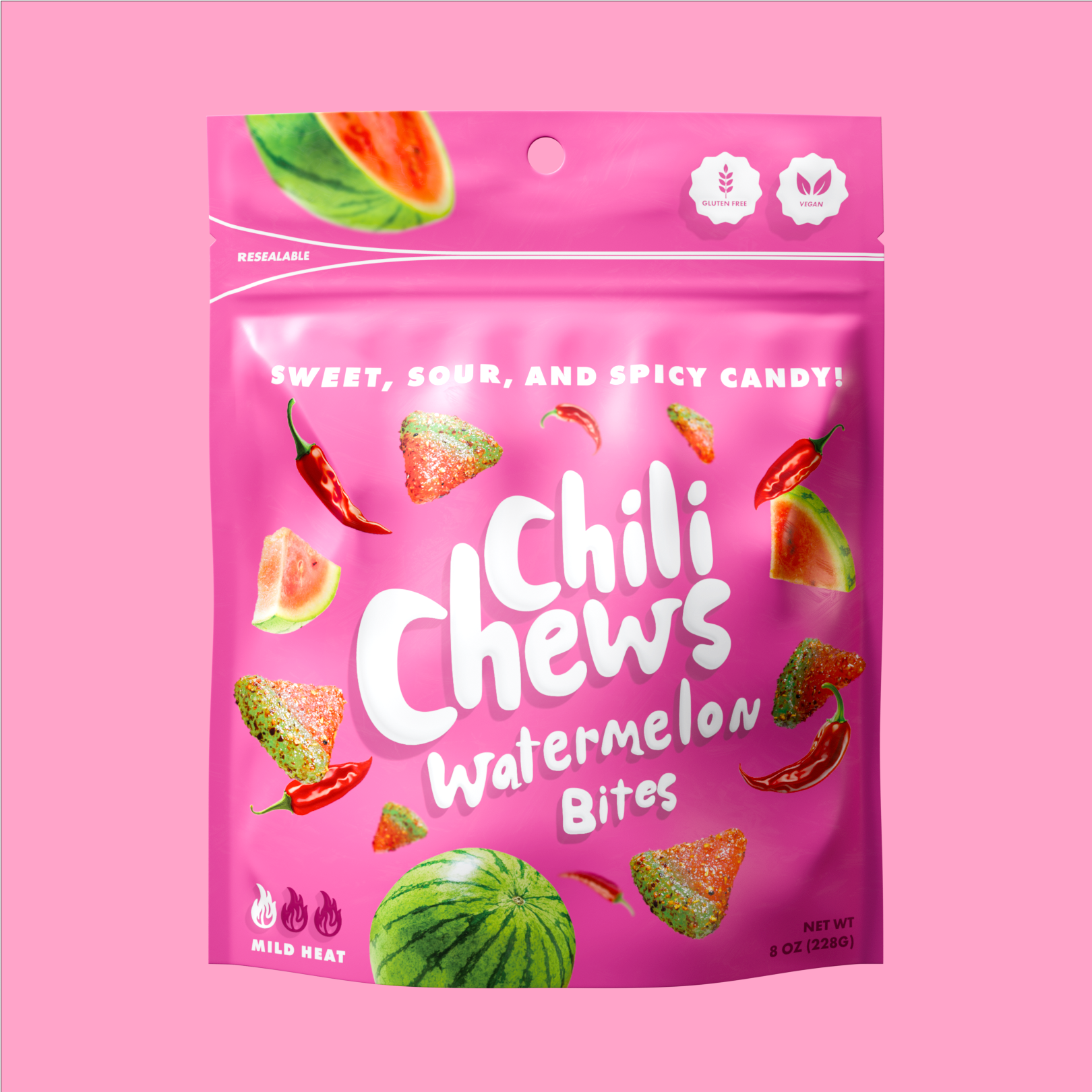 Pick Your Chili Chews - Watermelon Bites Xl / 2 Pack