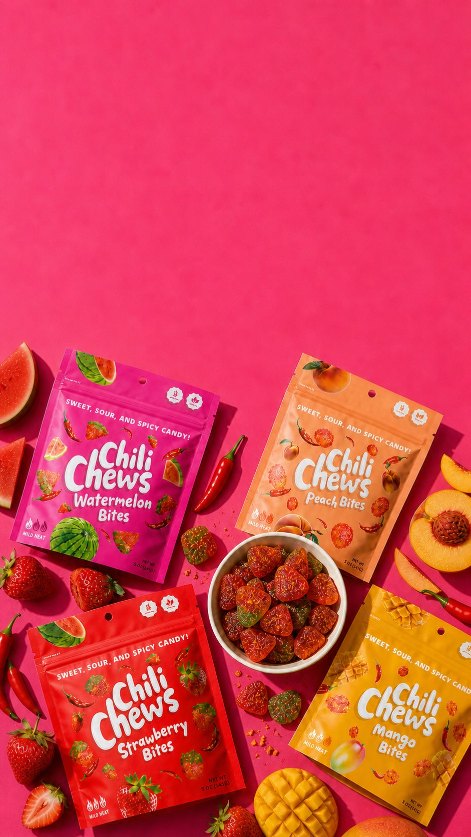 Chili Chews flavors and candy