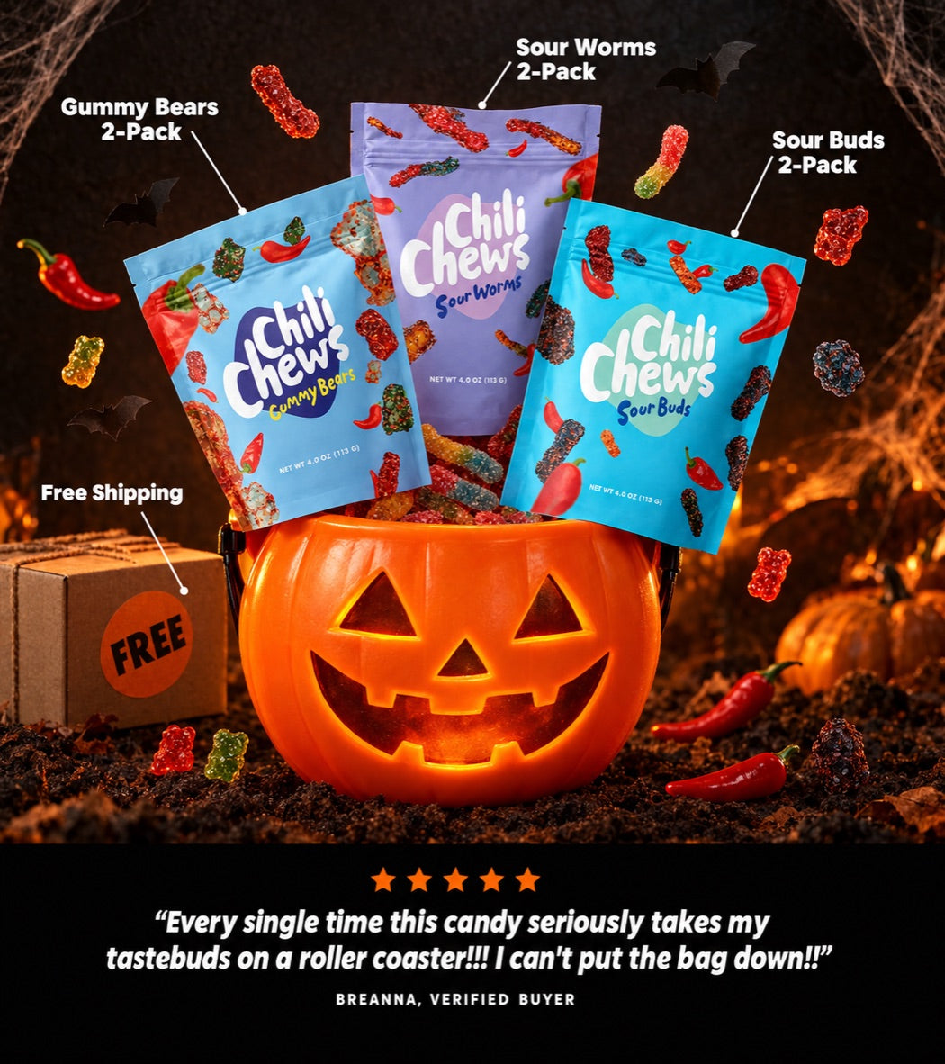 Free gifts: free shipping plus free Gummy Bears, Sour Worms and Sour Buds 2-packs