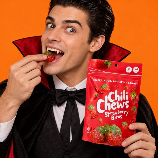 A vampire reacting to the first bite